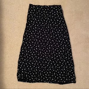 Brandy Melville Floral Skirt
